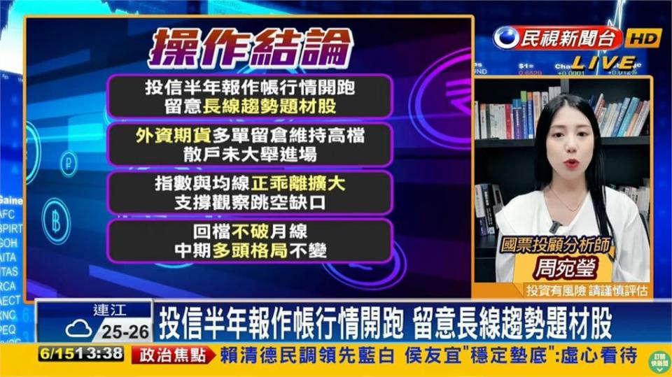 台股看民視／航空股持續走強！專家建議：宜逢低布局「6類股」