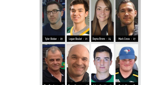 All 16 victims of Humboldt Broncos bus crash