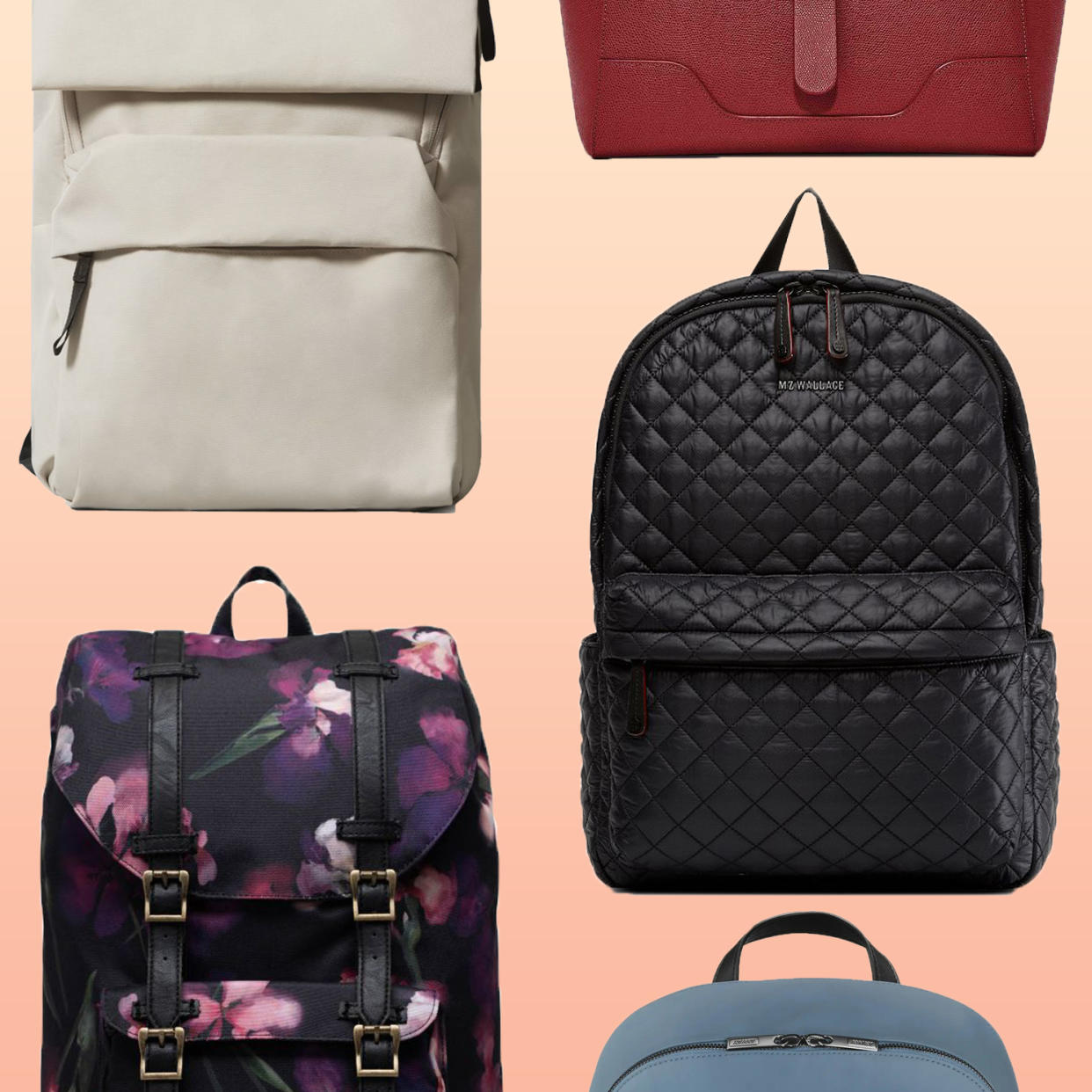  selection of laptop backpacks 