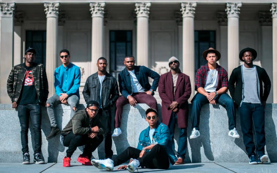 A photograph of "Black Men of Yale University" went viral in 2019 - Viv Dang