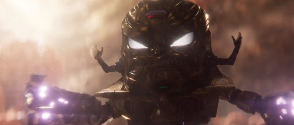 MODOK in a still from the Ant-Man and The Wasp: Quantumania trailer. (Disney)