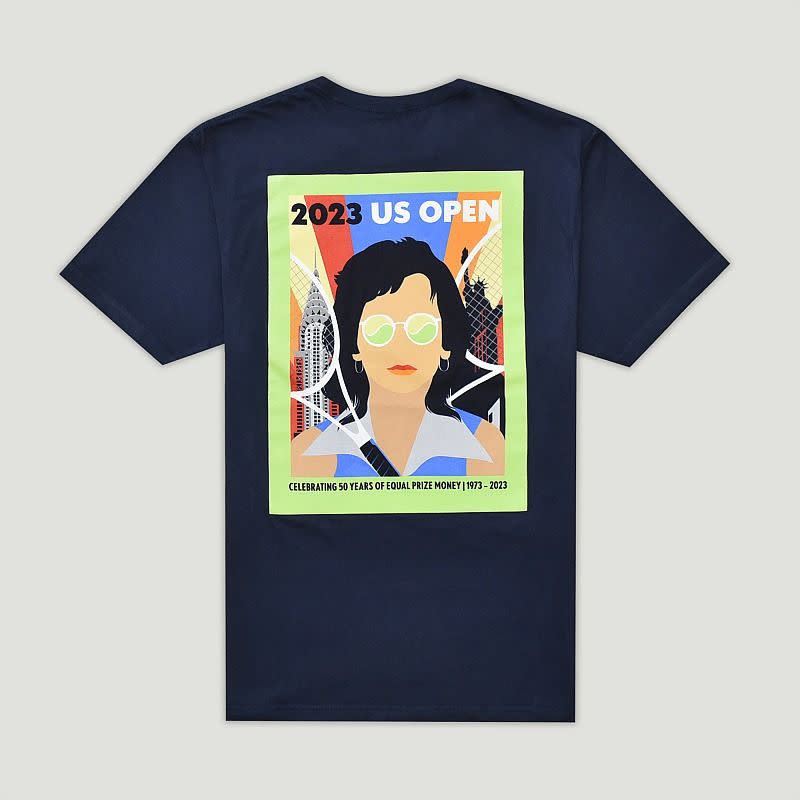 <p><a href="https://usopenshop.org/products/us-open-collection-mens-2023-theme-art-t-shirt-navy.html" rel="nofollow noopener" target="_blank" data-ylk="slk:Shop Now;elm:context_link;itc:0;sec:content-canvas" class="link rapid-noclick-resp">Shop Now</a></p><p>US Open Collection Men's 2023 Theme Art T-Shirt - Navy</p><p>usopenshop.org</p><p>$38.00</p>