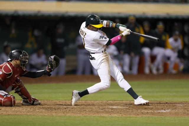 Noda hits tying grand slam in 7th, A's beat Diamondbacks 9-8 in 12 innings  - The San Diego Union-Tribune