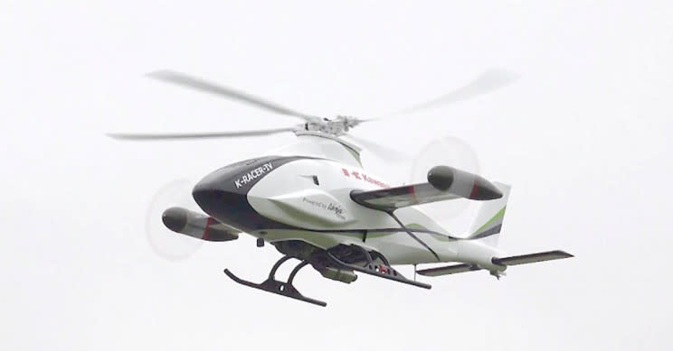 Kawasaki 機隊擴充！計畫於 2025 年推出「K-Racer」混合直升機
