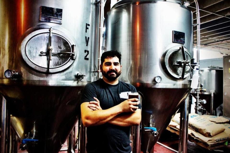 Wynwood Brewing’s Luis Brignoni Jr., who founded the company with his father, in 2016.