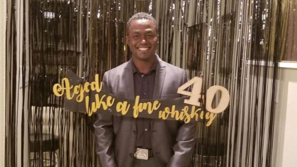 Andre McDonald at his 40th birthday party. / Credit: Instagram