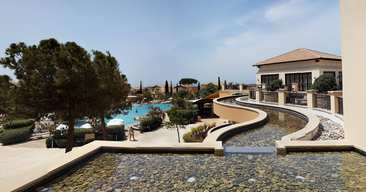 The snake bite happened at the Atlantica Aphrodite Hills hotel in Cyprus (Google Maps)