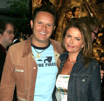 Mark Burnett and Roma Downey at the New York premiere of Warner Brothers' Troy