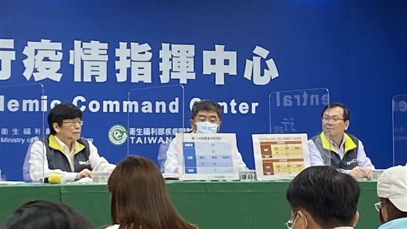 莊人祥表示台灣尚未達到第3級警戒標準。（圖／記者簡浩正攝影）