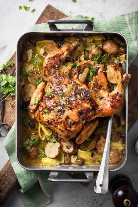 Chicken with Lemon Potatoes