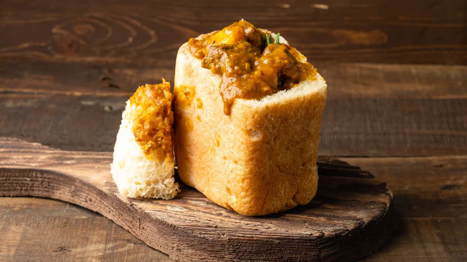 At number two on Time Out’s list is the South African city of Johannesburg. Pictured here: a bunny chow -- a South African street food featuring curry, meat or beans stuffed inside bread. - Alexandr Milodan/iStockphoto/Getty Images