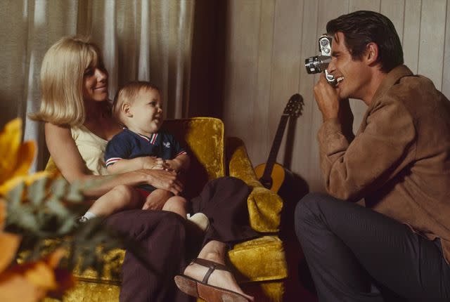 <p>ABC Photo Archives/Disney General Entertainment Content/Getty</p> Josh Brolin as a child with his parents James Brolin and Jane Cameron Agee.