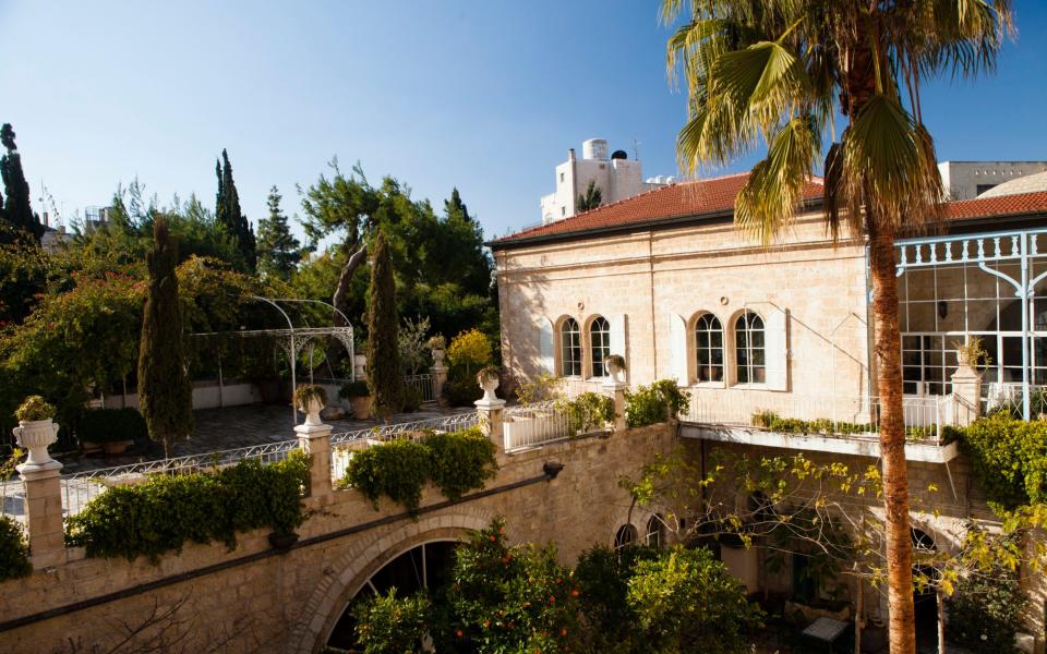 American Colony Hotel is a luxury hotel located in a historic building in Jerusalem - Richard T. Nowitz