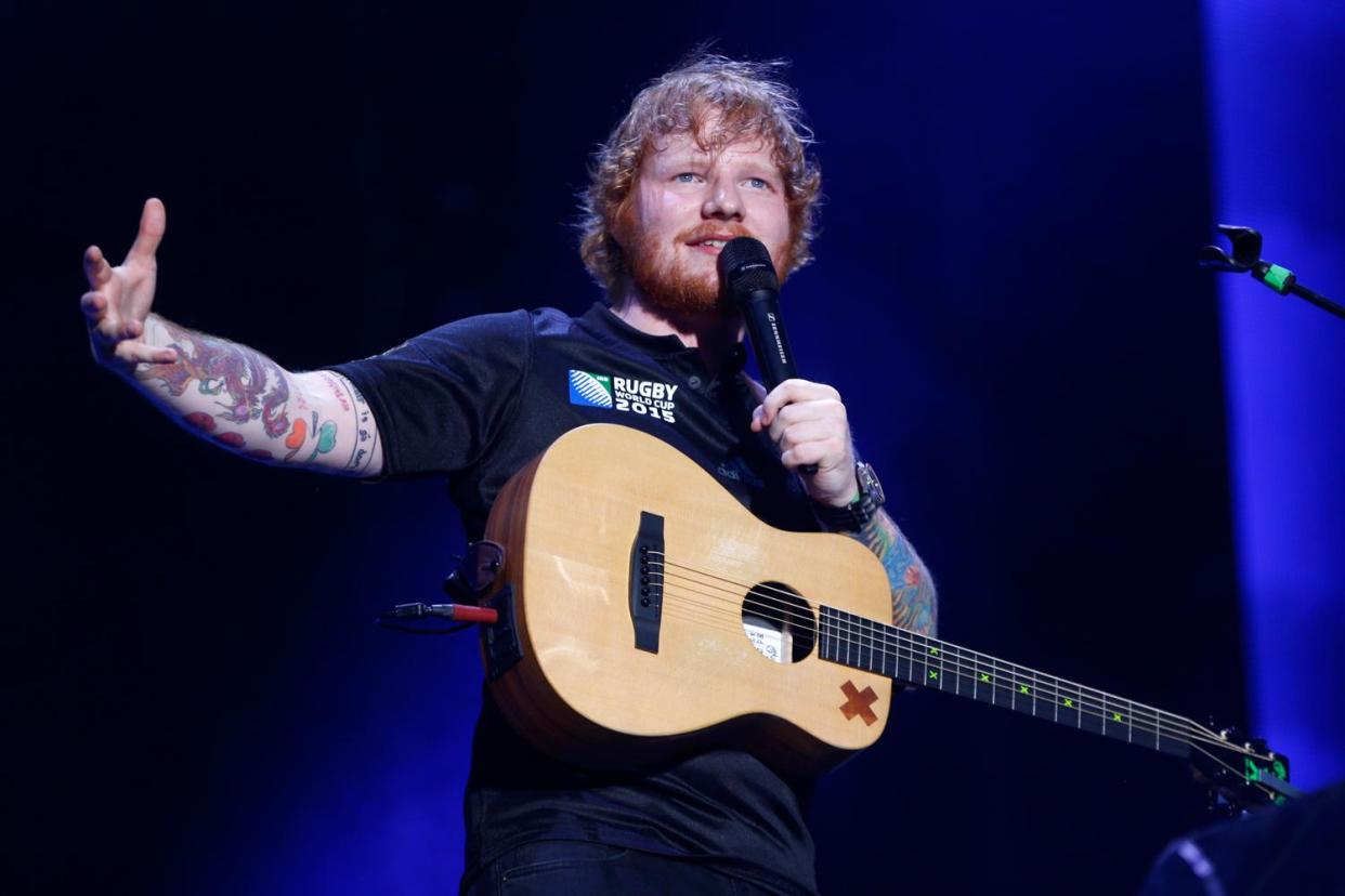 Comeback: Ed Sheeran will perform at London's O2 Arena: Phil Walter/Getty Images