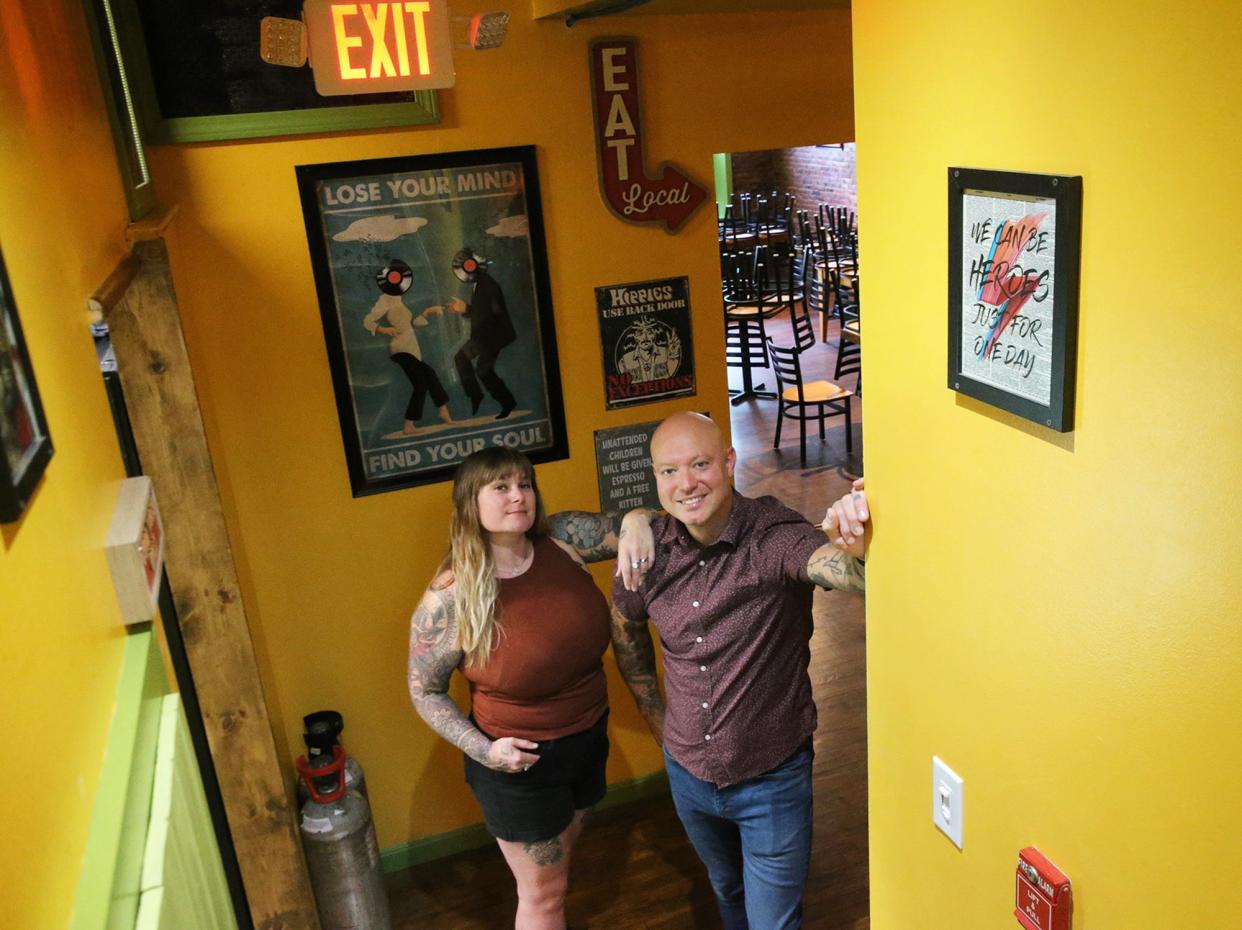 Big Bean owners Jon and Arley Wells say their Exeter eatery at 163 Water St. will feature favorites from their Newmarket location and continue to add to the menu.