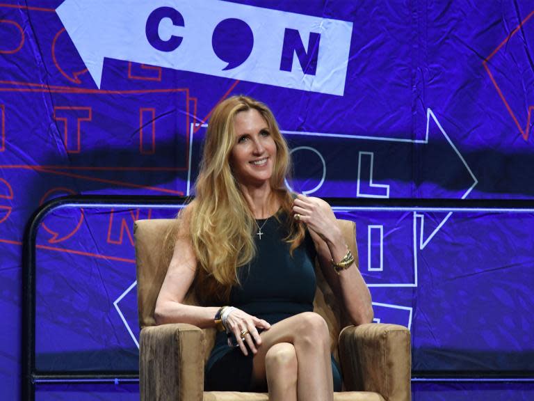 Trump brands Ann Coulter a ‘wacky nut job’ over border wall criticism