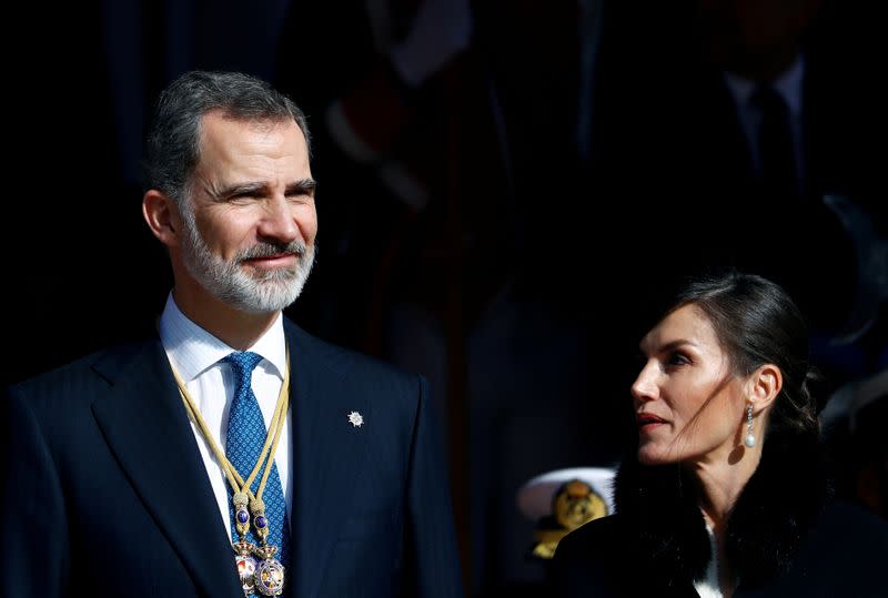 FILE PHOTO: Inauguration of the XIV Legislature at Parliament in Madrid