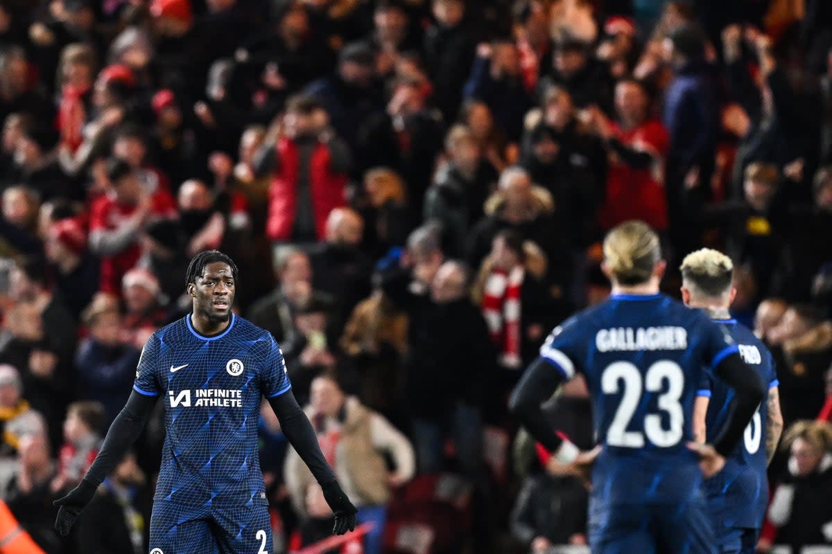 Chelsea failed to rise to the occasion in the Carabao Cup semi-final (AFP via Getty Images)