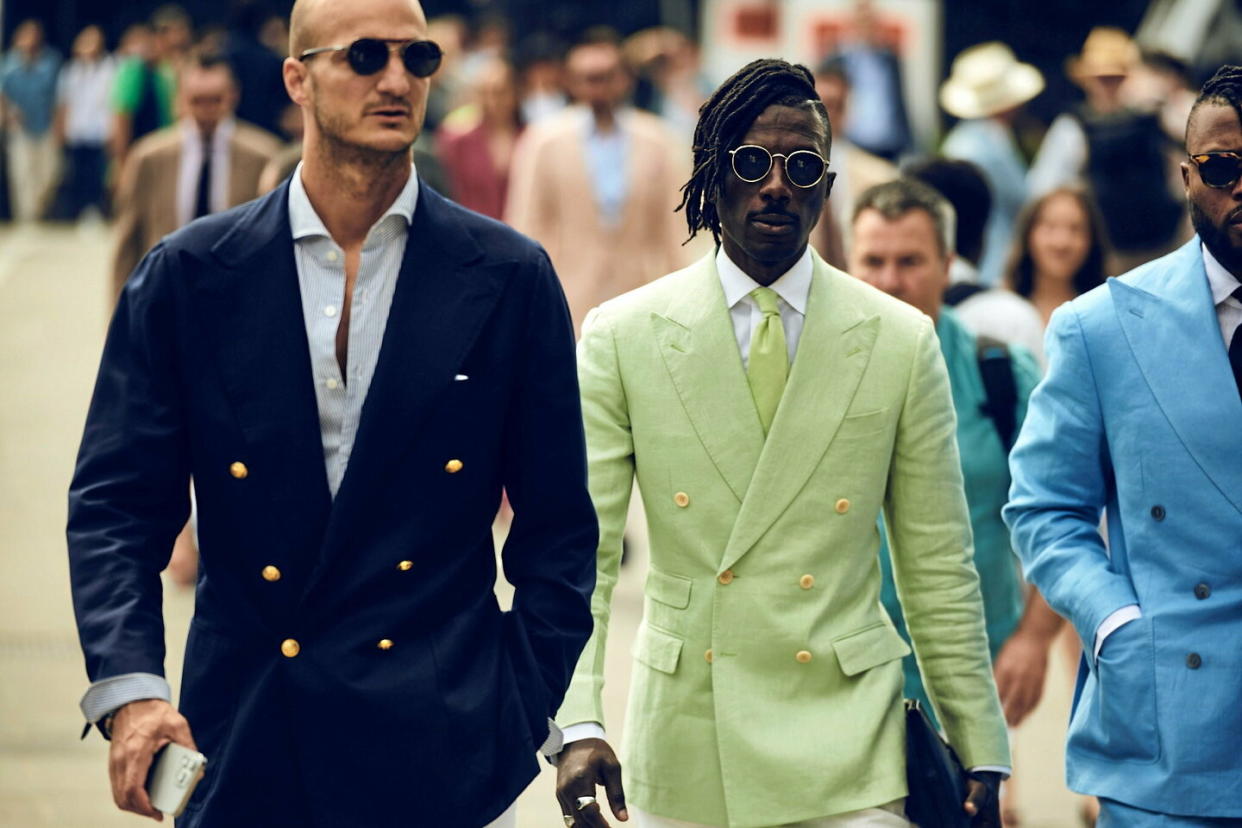 Au Pitti Uomo, les hommes paradent.  - Credit:DR