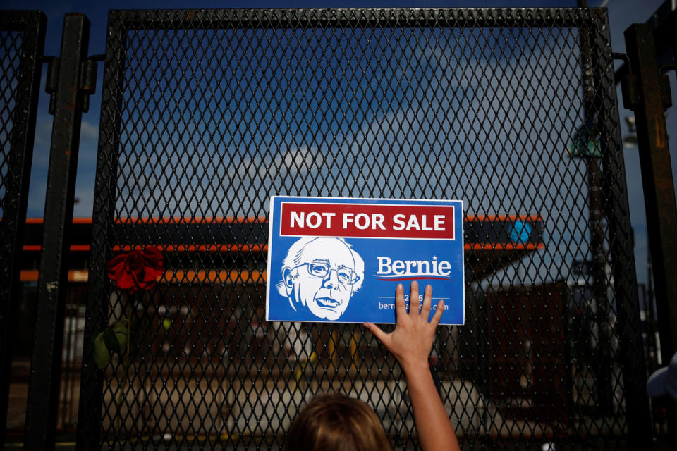 Bernie Sanders’ supporters make a last stand