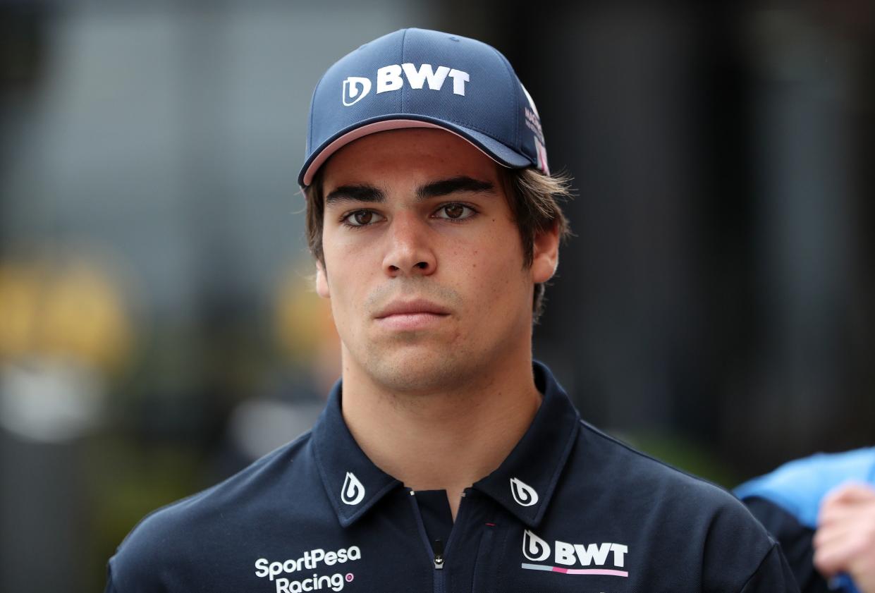 Lance Stroll has revealed he tested positive for coronavirus after the Eifel Grand Prix (PA)