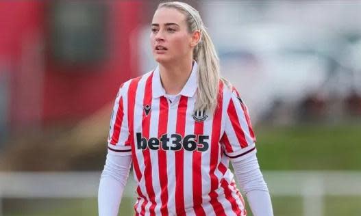 <span>Kayleigh McDonald admitted to ‘really struggling’ in the aftermath of her injury.</span><span>Photograph: Kayleigh McDonald/GoFundMe</span>