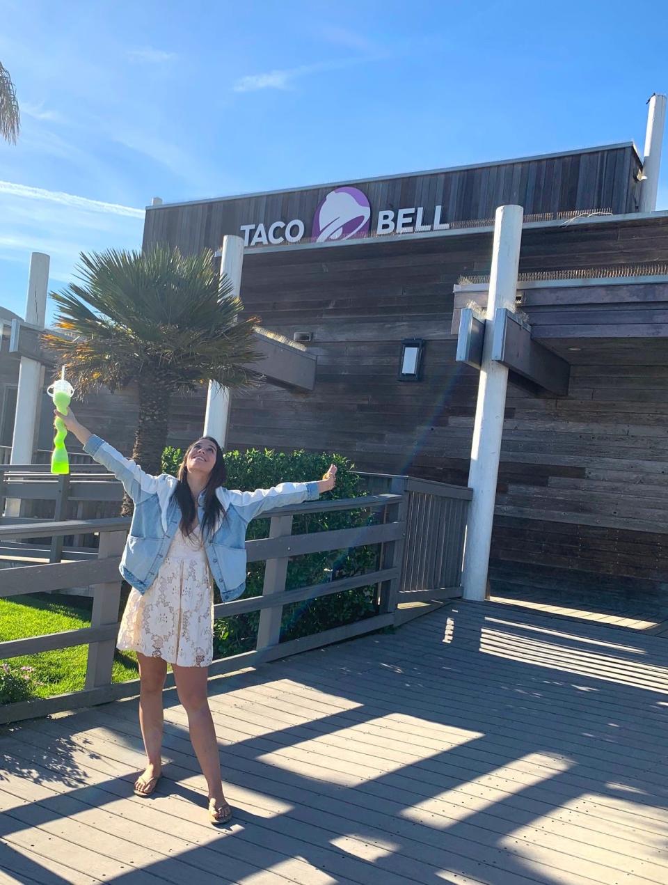 Anneta at Taco Bell Pacifica