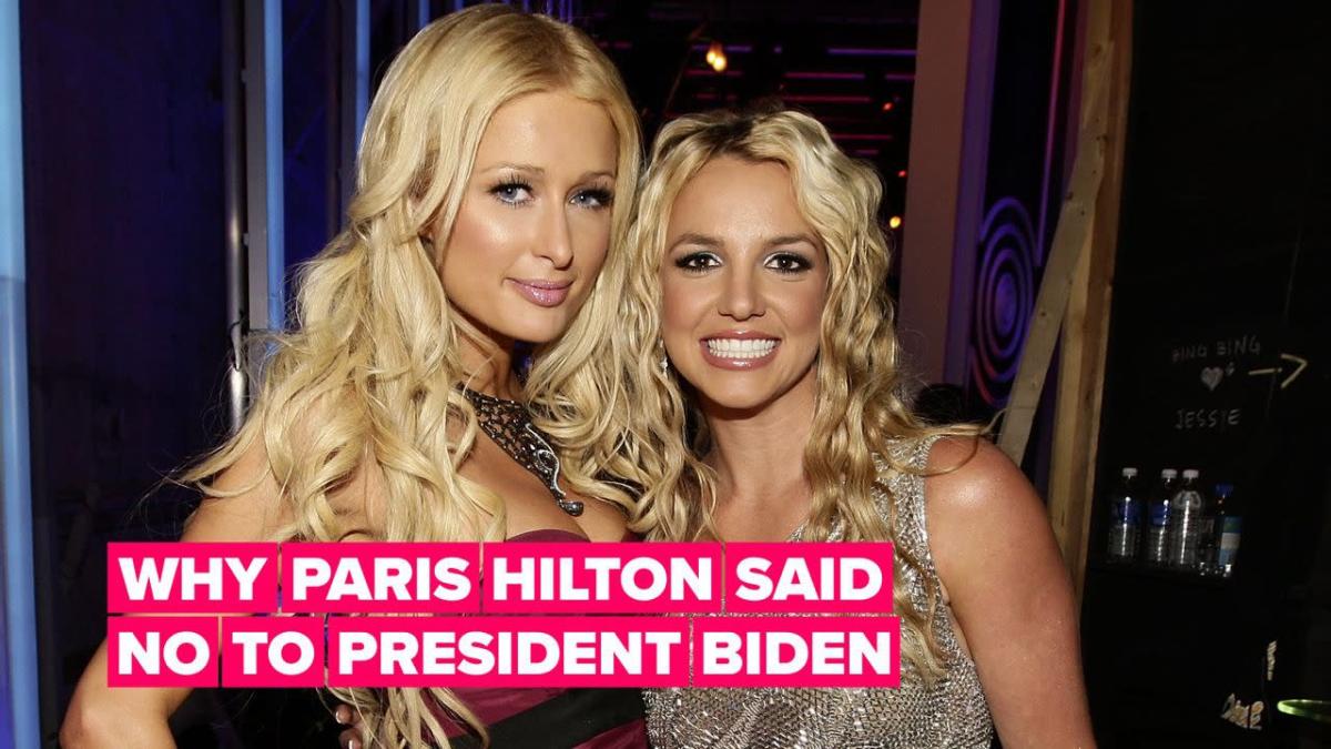 Biden a proposé d’emmener Paris Hilton en hélicoptère au mariage de Britney afin qu’elle puisse DJ à la Maison Blanche