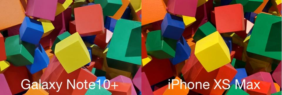 Colors in photos taken with the Galaxy Note10+ are a bit muted compared to photos taken with the iPhone XS Max. (Image: Howley) 