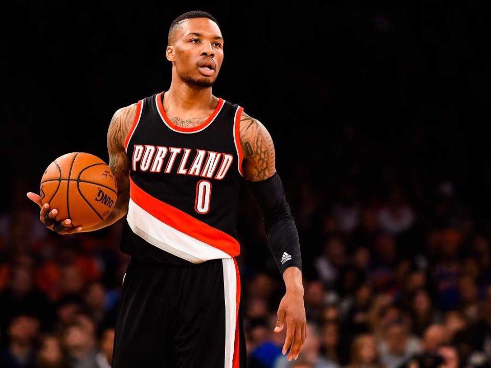 damian lillard blazers