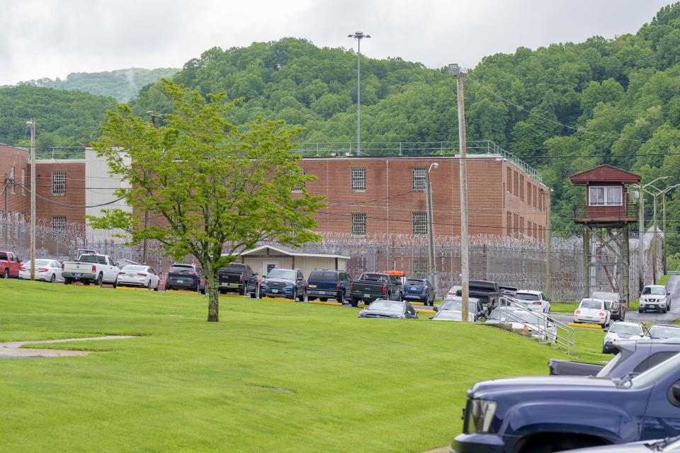 The Marion Correctional Treatment Center is shown Thursday, May 16, 2024, in Marion, Va. A lawsuit over a Virginia prison inmate's death has raised broader questions about conditions at the lockup, and newly obtained records are now providing further insights. The records obtained by The Associated Press show inmates at the Marion Correctional Treatment Center, which houses predominantly mentally ill offenders, were hospitalized for hypothermia at least 13 times in three years. (AP Photo/Earl Neikirk)