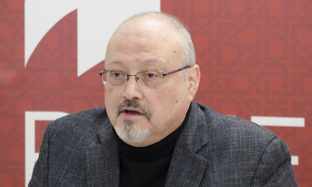 Jamal Khashoggi (Photo: POMED via Wikimedia Commons)