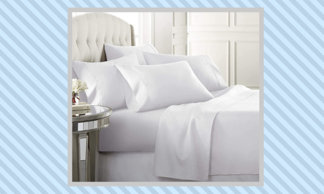 Danjor Linens Full Size Sheets Set - 6 Piece Set Including 4