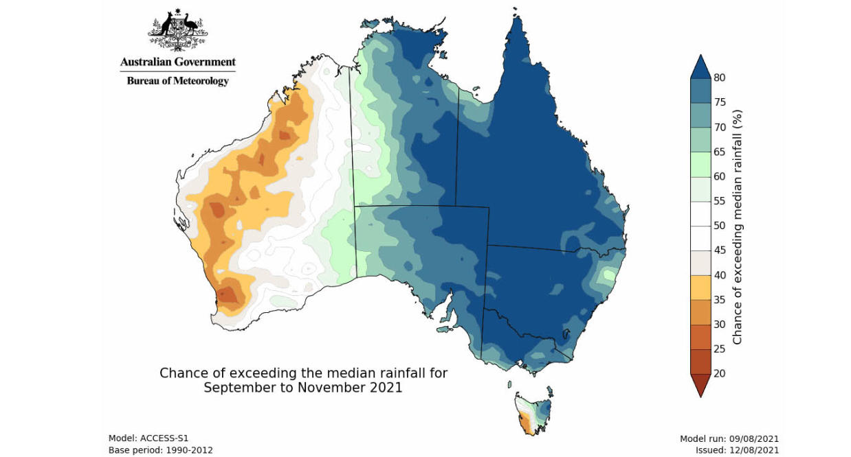 Wet weather event to TWO-THIRDS Australia