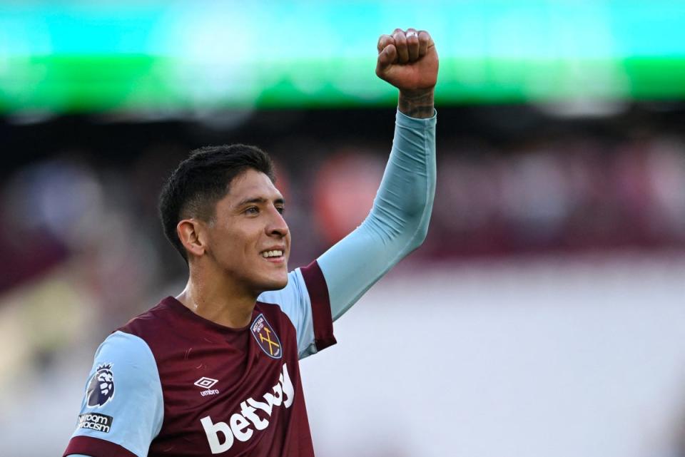 Alvarez has helped West Ham replace Declan Rice  (REUTERS)