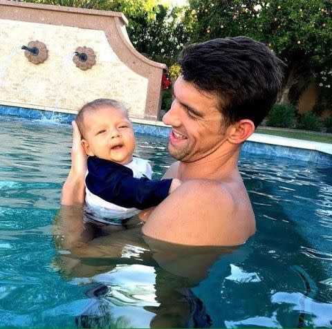 NOW: Michael Phelps