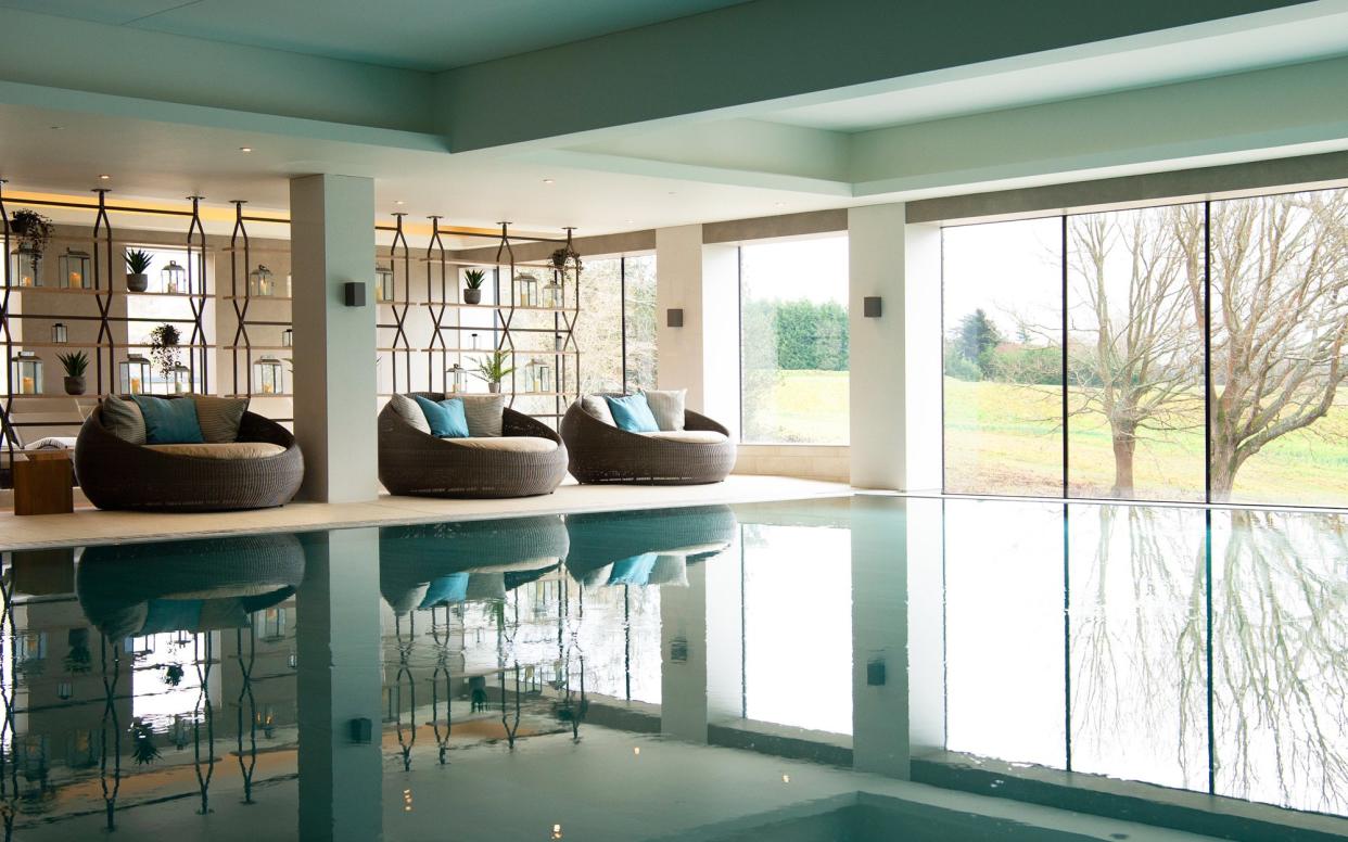 The new spa at South Lodge in West Sussex hosts the UK’s first heated natural swimming pond, a huge sauna, and one of the best hot tubs in the country