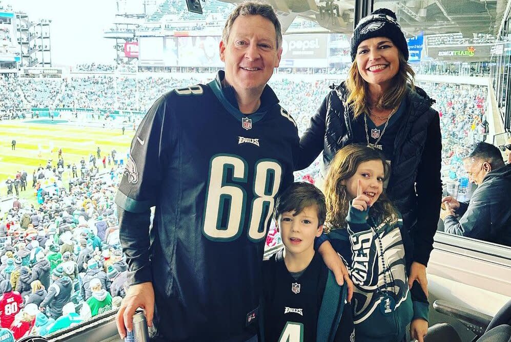 Savannah Guthrie and Family Cheer on Philadelphia Eagles in NFC Championship Win: 'Fly Eagles Fly'