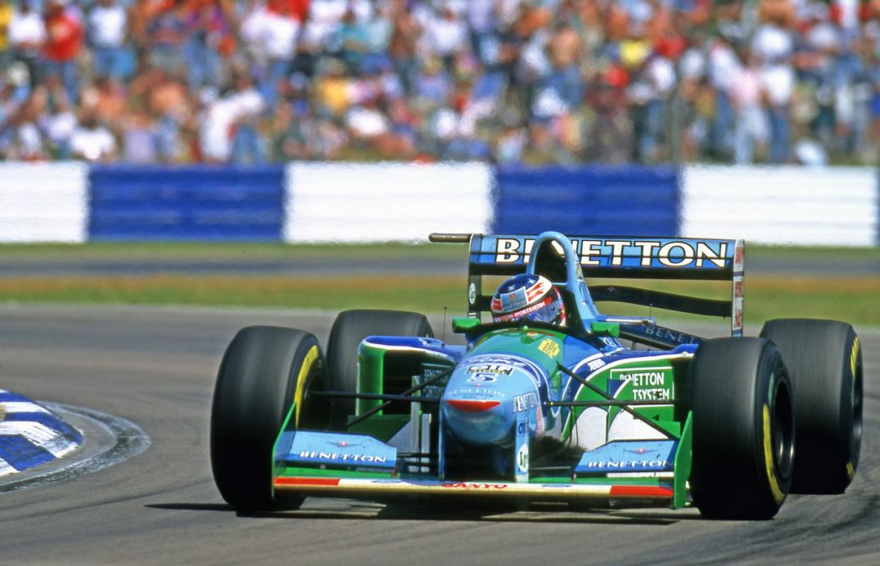 michael schumacher at the british gp in 1994