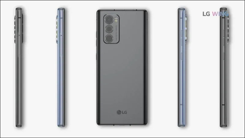 LG WING 旋轉雙螢幕手機海外正式發表