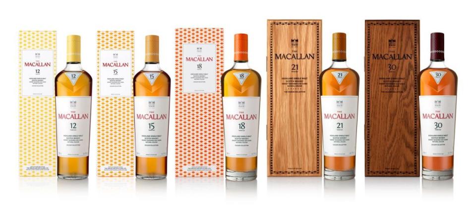 The Macallan Colour Collection was designed by David Carson to embody the atmosphere of Jerez de la Frontera, Spain.<p>Courtesy Image</p>