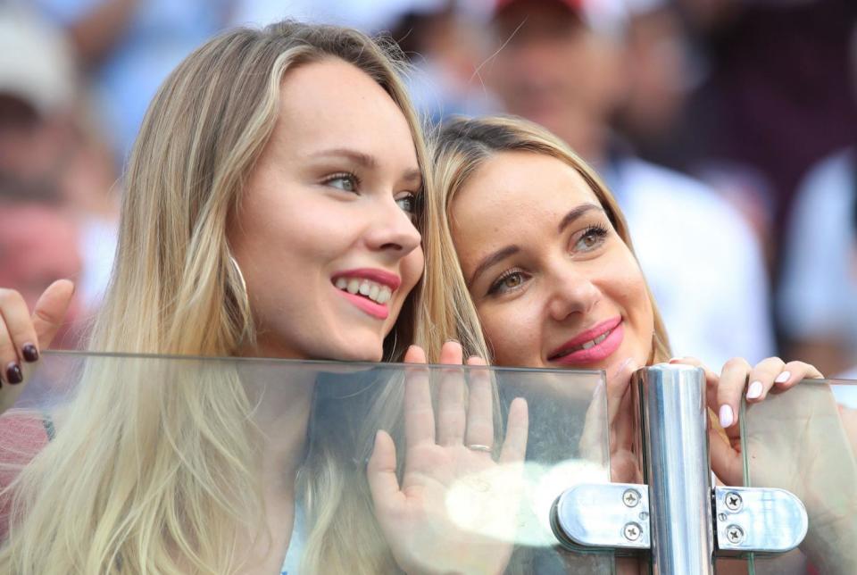 Women in the stands during the game against Panama (PA)