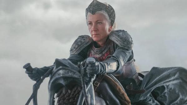 Eve Best interpreta a Rhaenys Targaryen (Foto: Max)