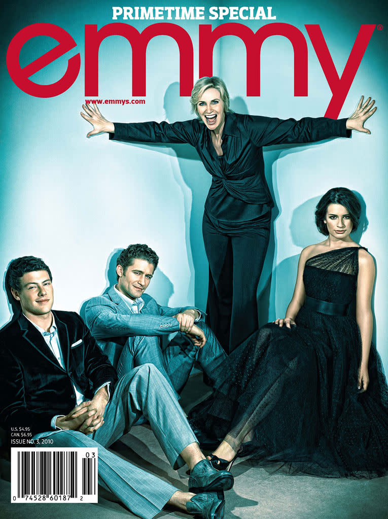 Glee Emmys Magazine Photoshoot