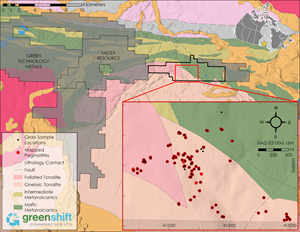 2023 Sampling Program at the Armstrong Project in Northern Ontario