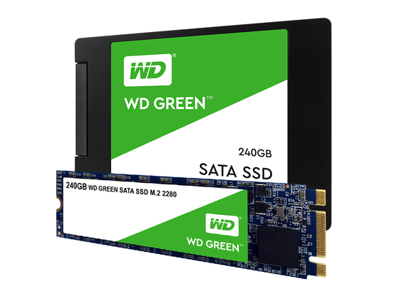 Western Digital Green solid-state hardware.