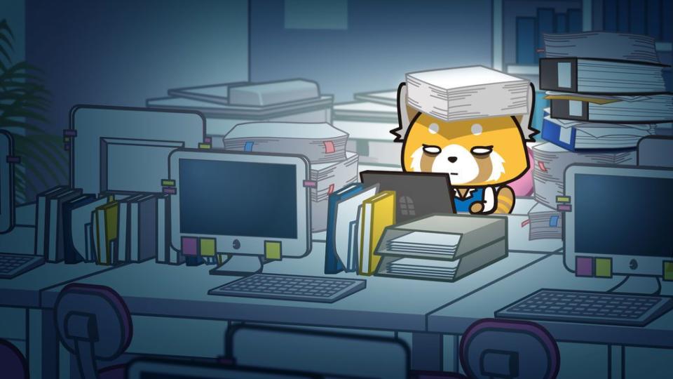 8) Aggretsuko