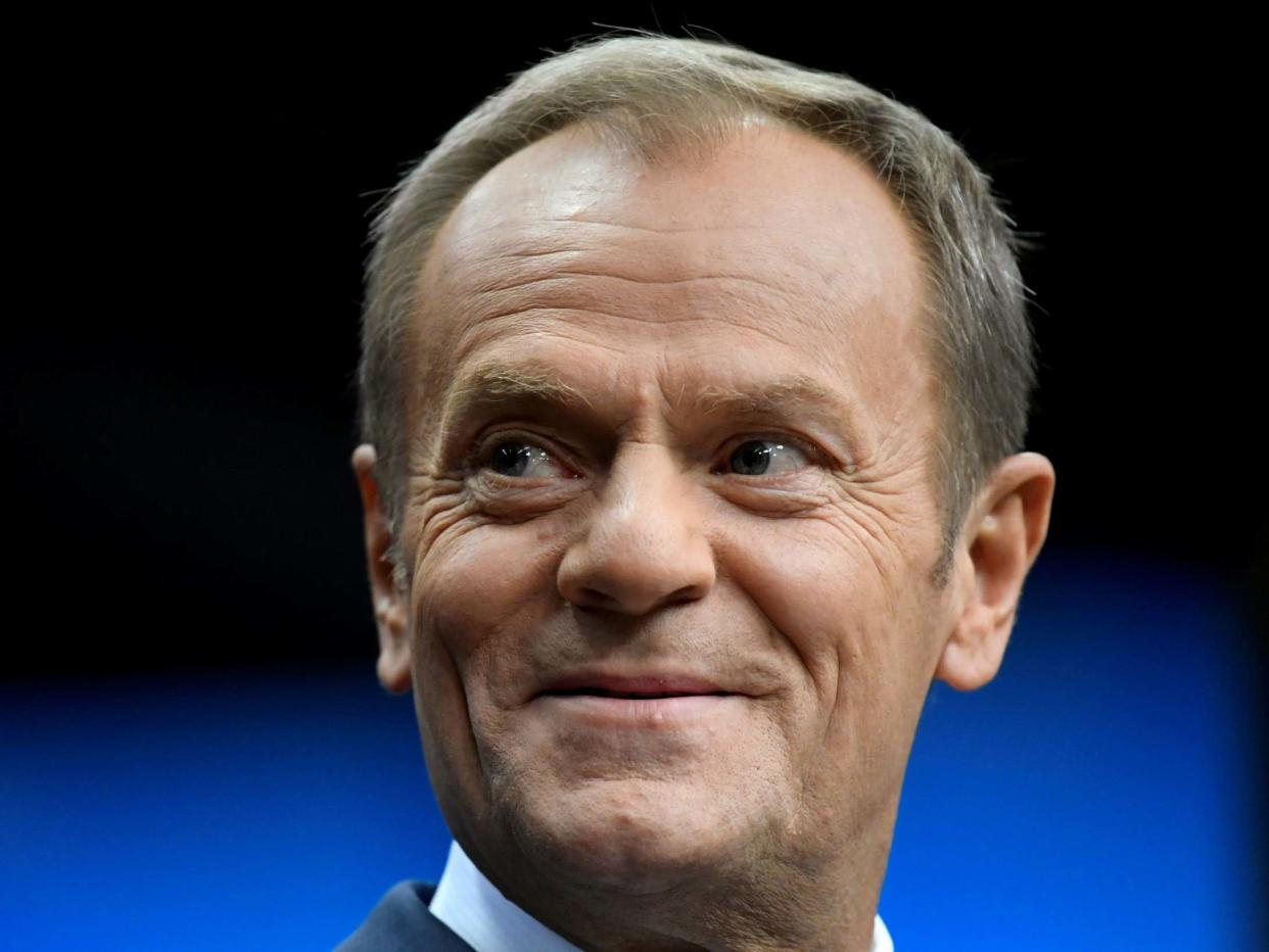 File photo of European Council president Donald Tusk: Piroschka van de Wouw/Reuters