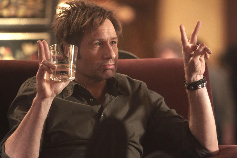 Für seine Rolle als Hank Moody in "Californication" wurde David Duchovny mit einem Golden Globe geehrt. (Bild: ddp)