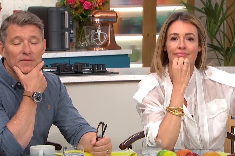 Cat Deeley cries on This Morning